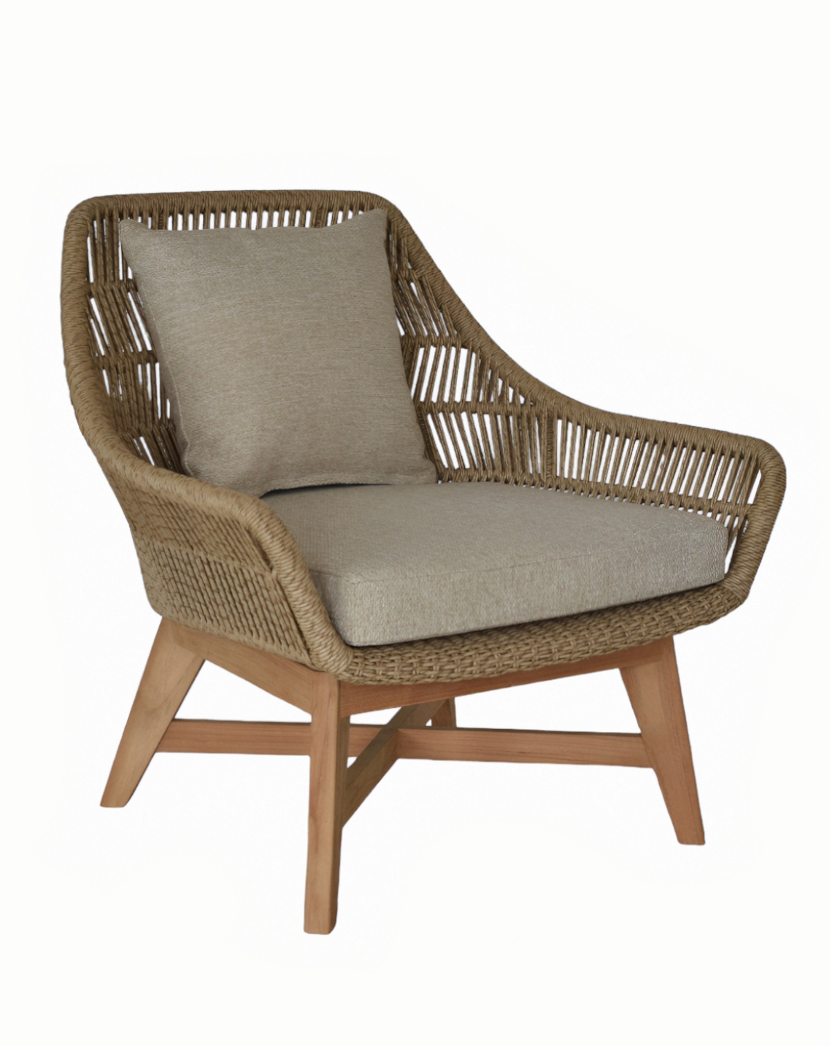 Barbara/L-Rattan Armchair
