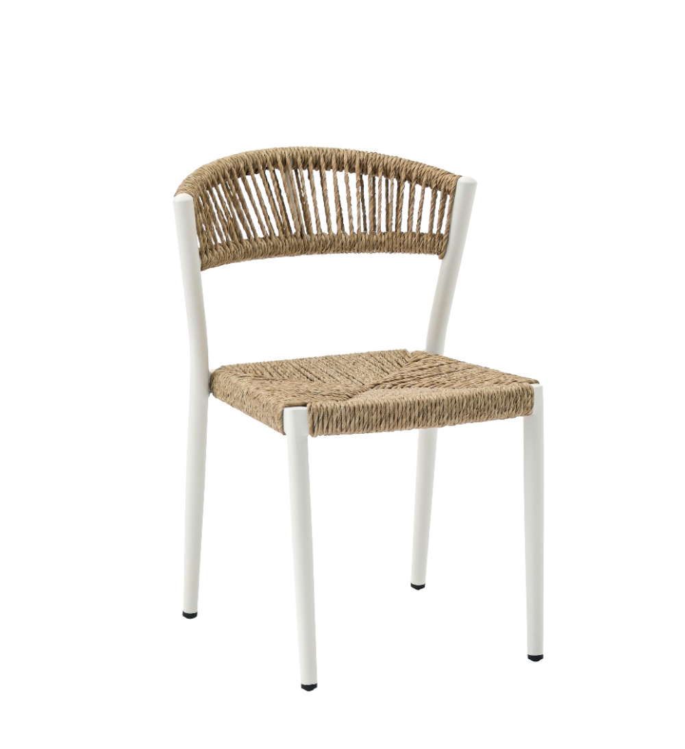 Dijon, Alu./Wicker Armchair