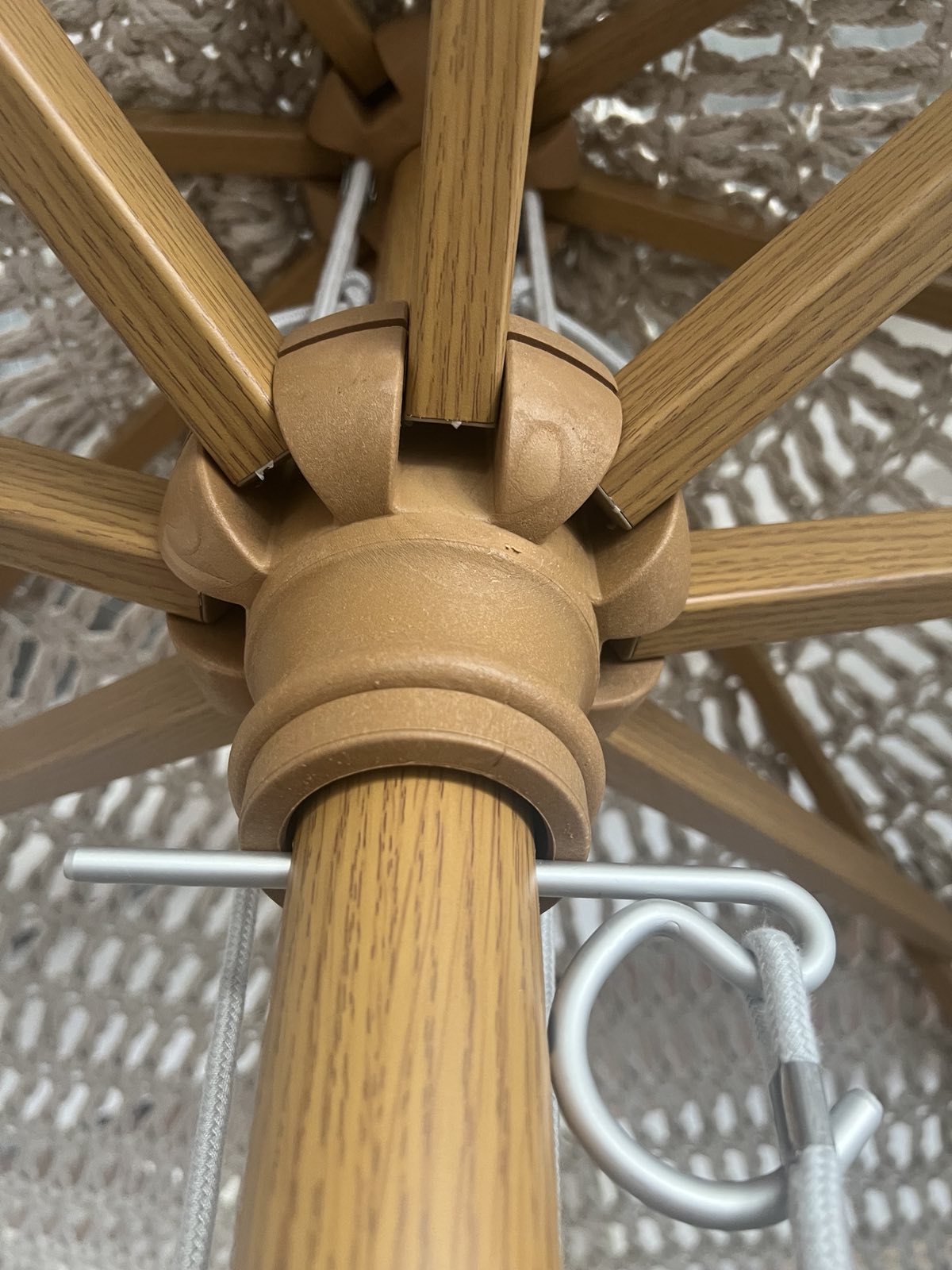 Macrame/ALU Umbrella  oslash;250cm