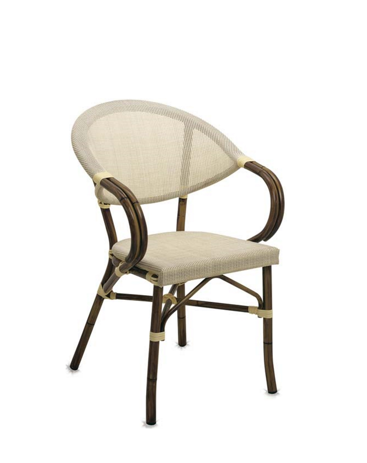 Paris/P-alu Beige Armchair