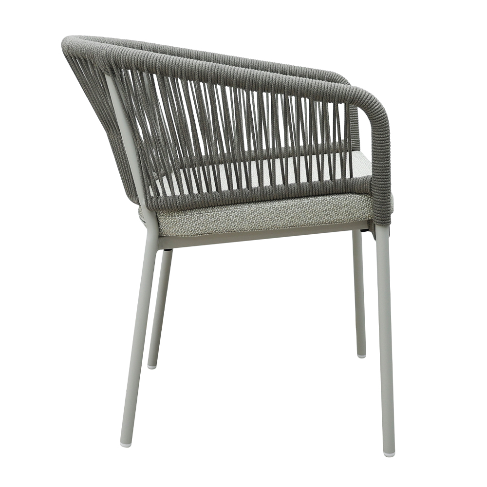 TONDO ΚΑΡΕΚΛΑ LATTE OFF WHITE 62x57x80cm