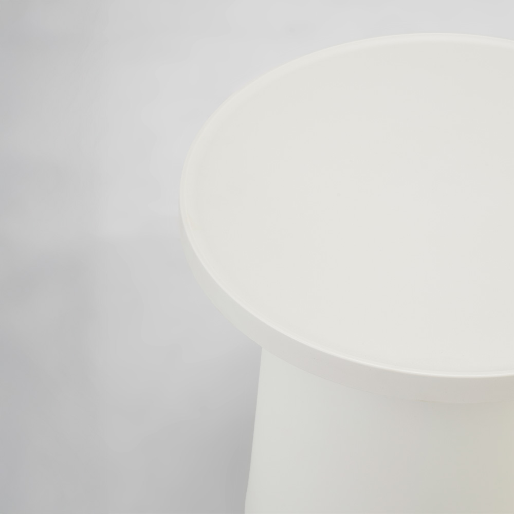 DOMI COFFEE TABLE OFF WHITE 47x47x46cm