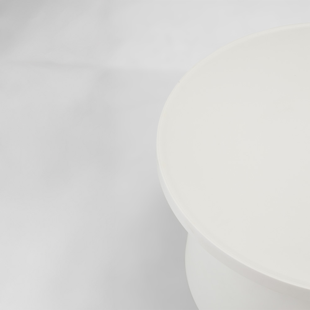 DOMI COFFEE TABLE OFF WHITE 67x67x36cm