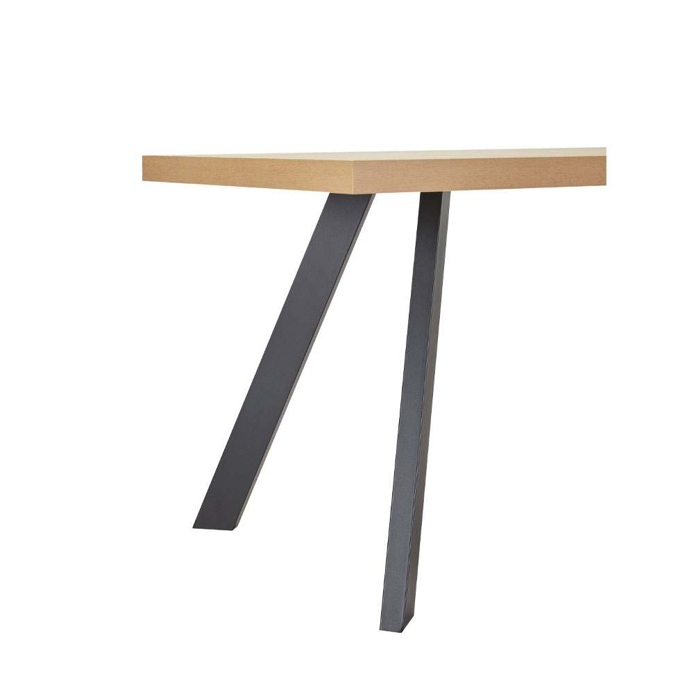 DRUVO ΤΡΑΠΕΖΙ ΦΥΣΙΚΟ 160x80x76cm