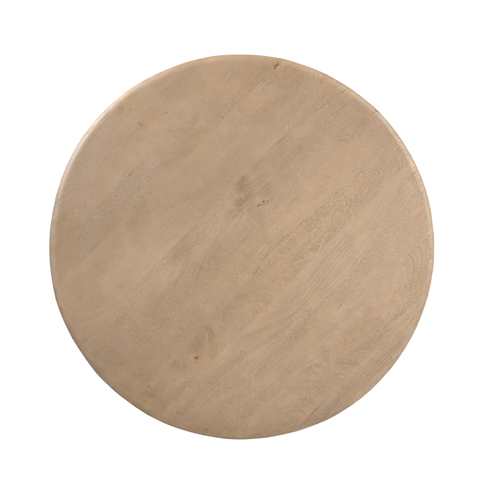 PARADIS ΤΡΑΠΕΖΙ ΡΟΤΟΝΤΑ ΚΑΡΥΔΙ ΑΝΟΙΧΤΟ 120x120x76cm