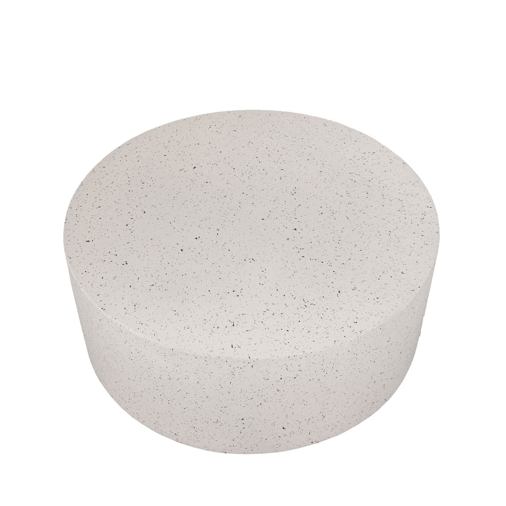 WHEEL COFFEE TABLE TERRAZZO 90x90x41.5cm