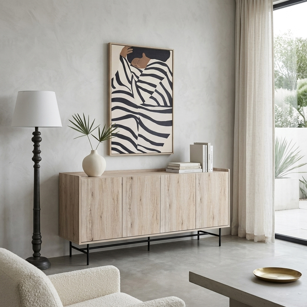 BRICK-URBAN ΜΠΟΥΦΕΣ SONOMA 161×39.5x80cm