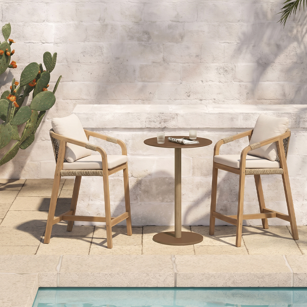 TERRAZZO ΣΚΑΜΠΟ BAR ΦΥΣΙΚΟ 68x55x98