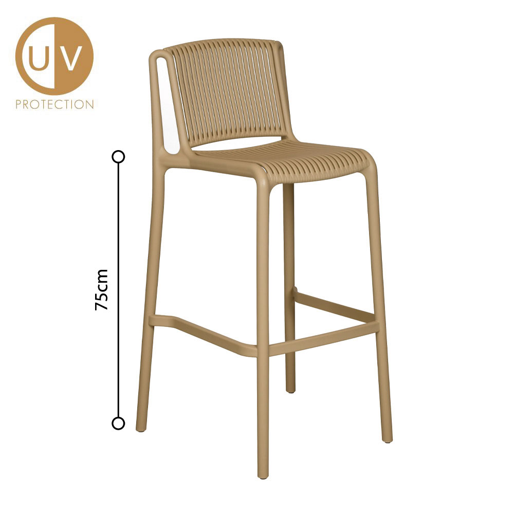 POLLY ΣΚΑΜΠΟ BAR CARAMEL 42x50x100.5