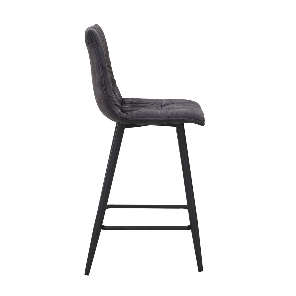 LINEA ΣΚΑΜΠΟ BAR ΑΝΘΡΑΚΙ 42x51x94cm