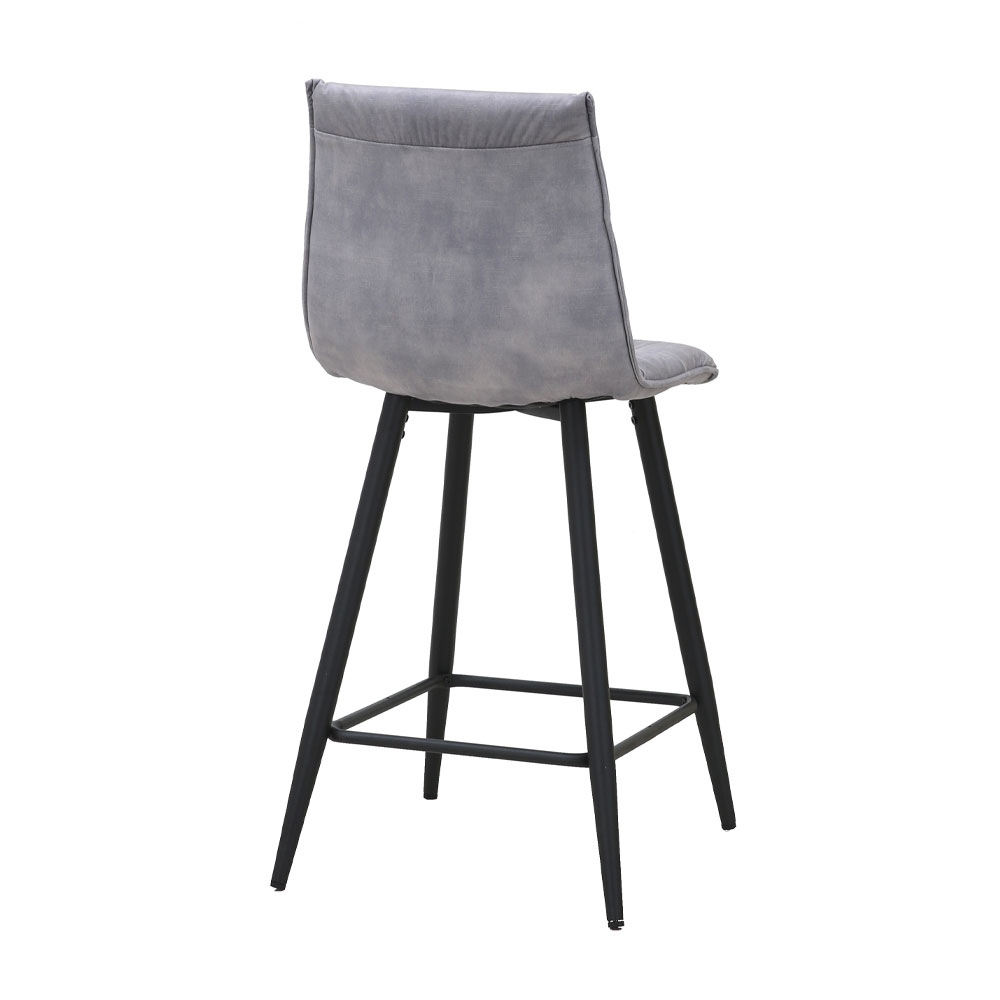 LINEA ΣΚΑΜΠΟ BAR ΓΚΡΙ SILVER 42x51x94cm