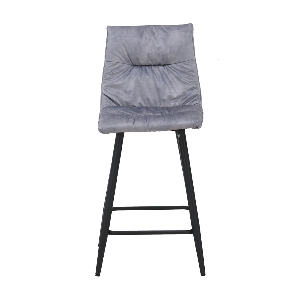 LINEA ΣΚΑΜΠΟ BAR ΓΚΡΙ SILVER 42x51x94cm
