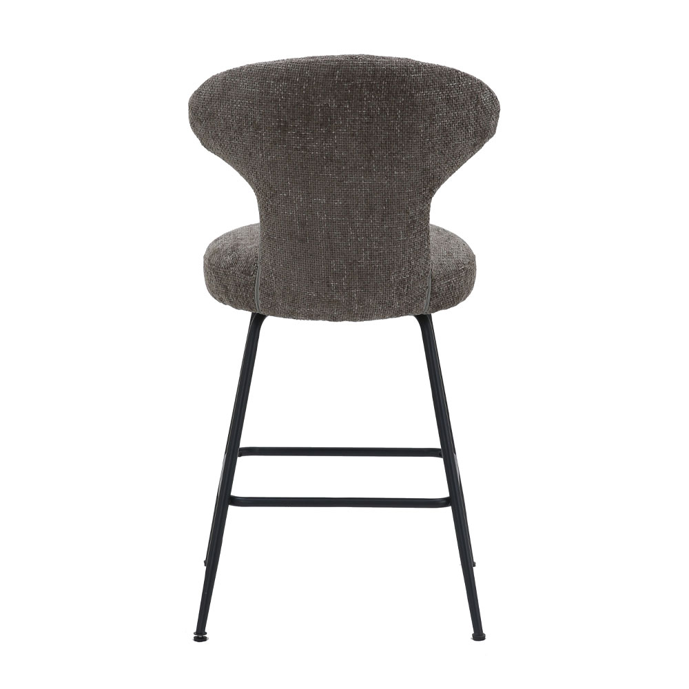 FUNGO ΣΚΑΜΠΟ BAR ΛΑΔΙ ΓΚΡΙ 51x55x97cm