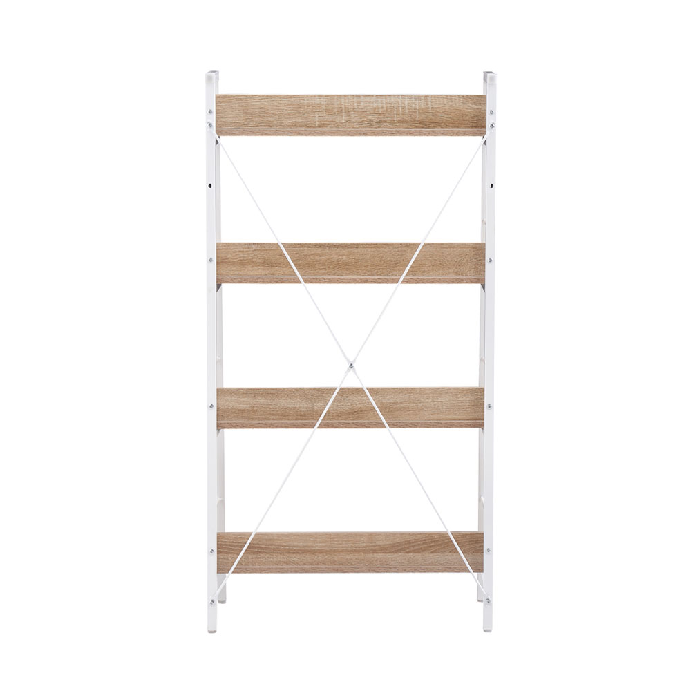 ONE STEP UP ΒΙΒΛΙΟΘΗΚΗ 4ΡΑΦΙΑ SONOMA ΛΕΥΚΟ 60x35x117cm