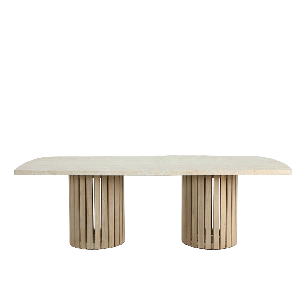 PORTO ΤΡΑΠΕΖΙ ΛΕΥΚΟ 240x110x78cm