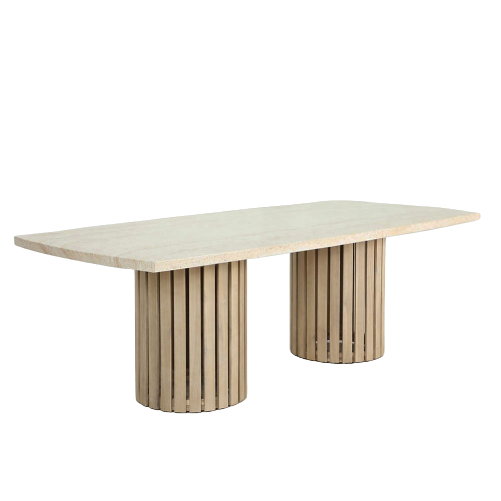 PORTO ΤΡΑΠΕΖΙ ΛΕΥΚΟ 240x110x78cm