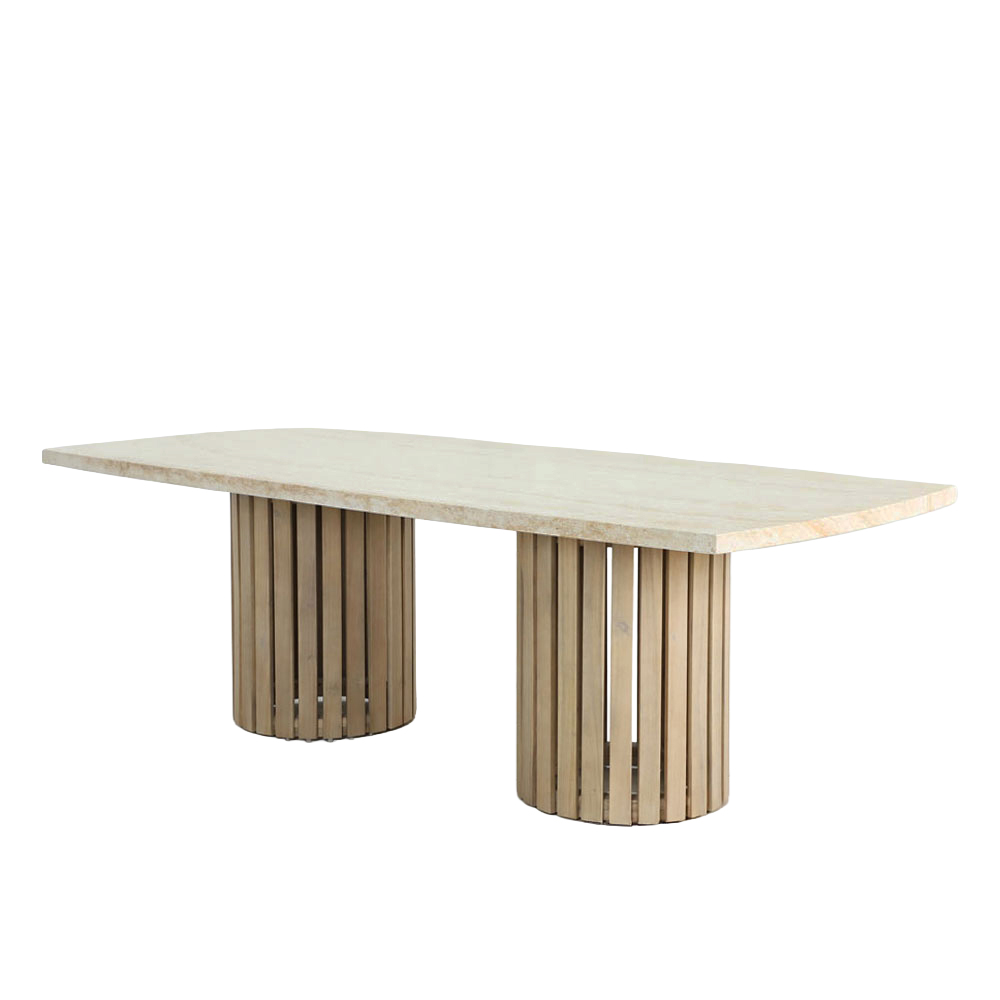PORTO ΤΡΑΠΕΖΙ ΛΕΥΚΟ 240x110x78cm