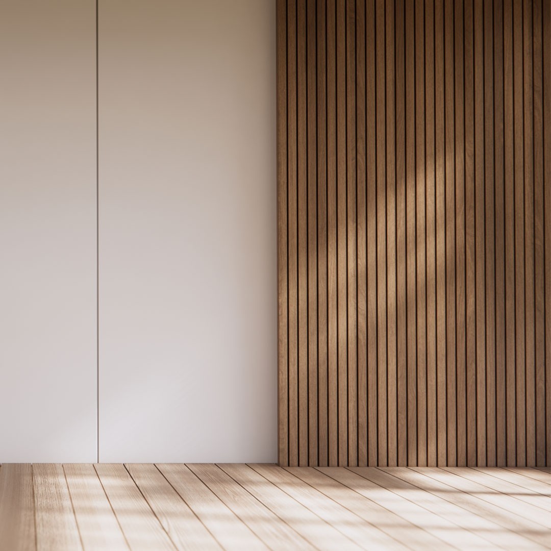 Acoustic Wall Panel Black Oak