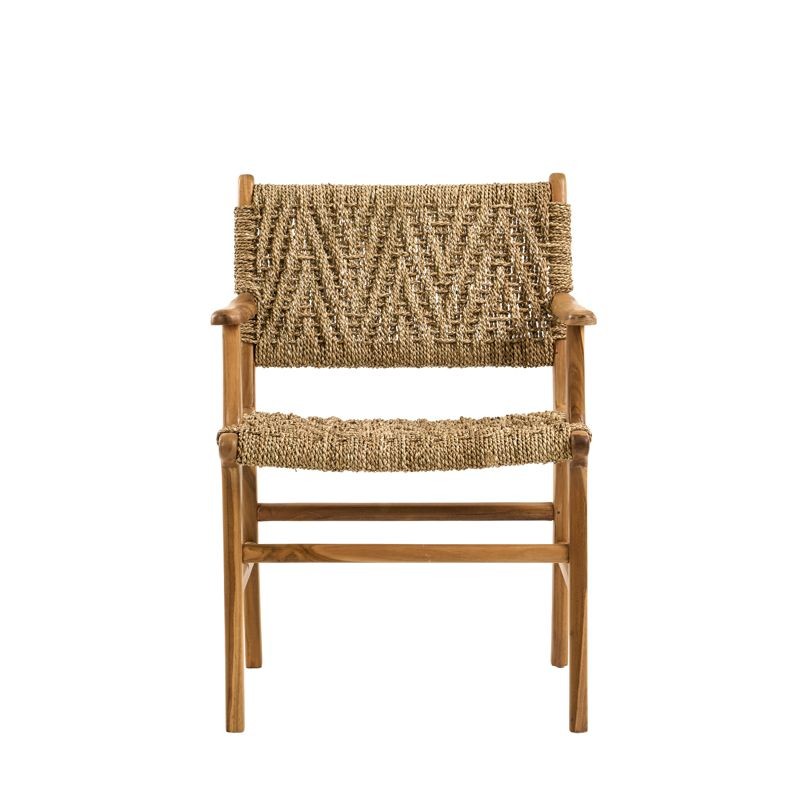 Καρέκλα Πολυθρόνα Badesi Ξύλο Teak