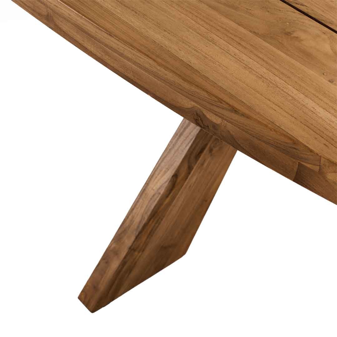 Τραπέζι Elips 260cm Ξύλο Teak