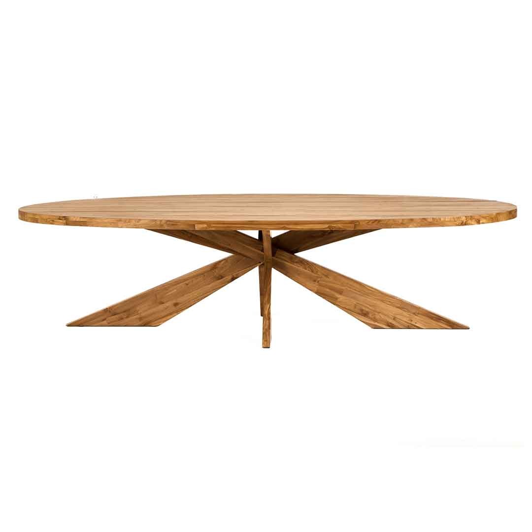 Τραπέζι Elips 260cm Ξύλο Teak