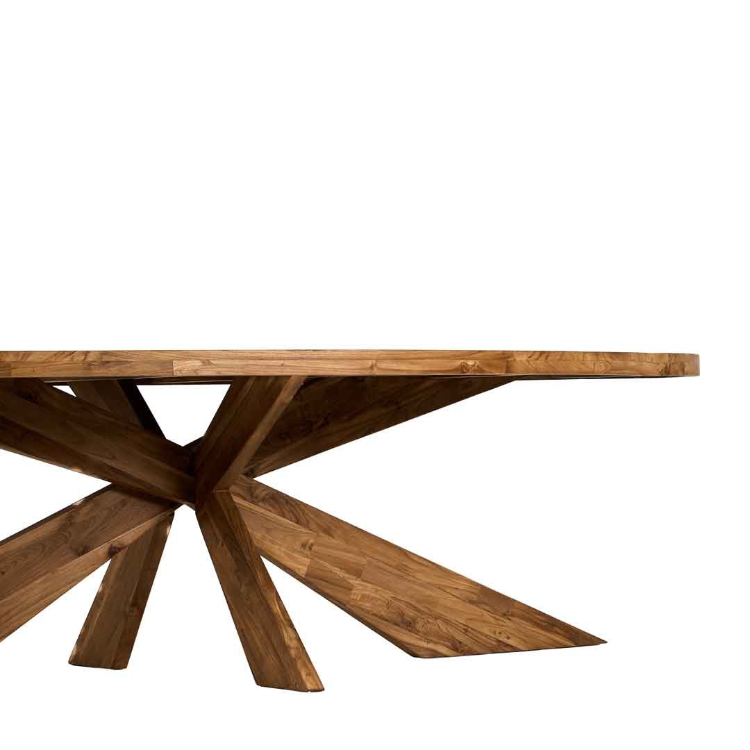Τραπέζι Elips 260cm Ξύλο Teak