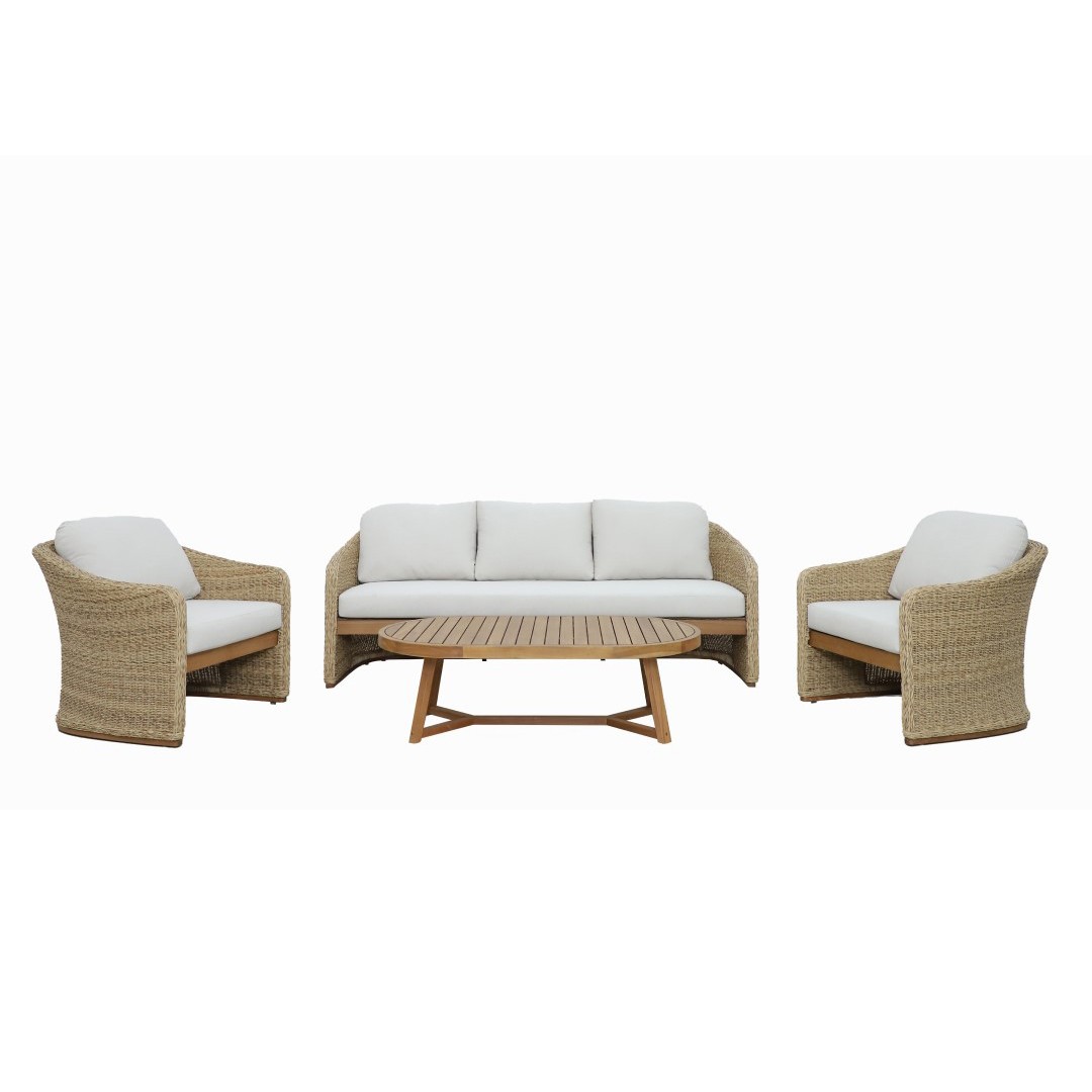 Πολυθρόνα lounge Florida Ξύλο Teak
