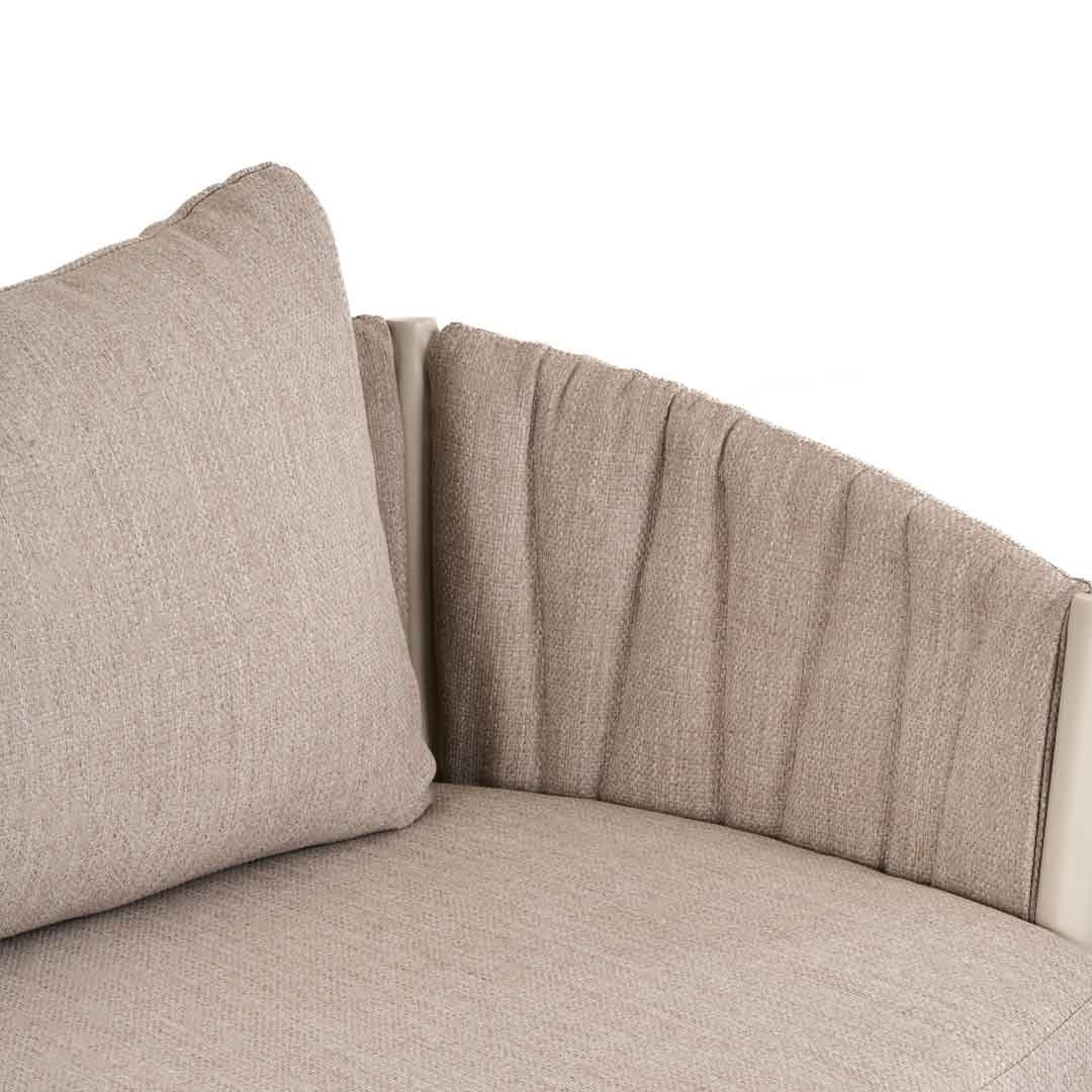 Πολυθρόνα lounge Grid Αλουμινίου
