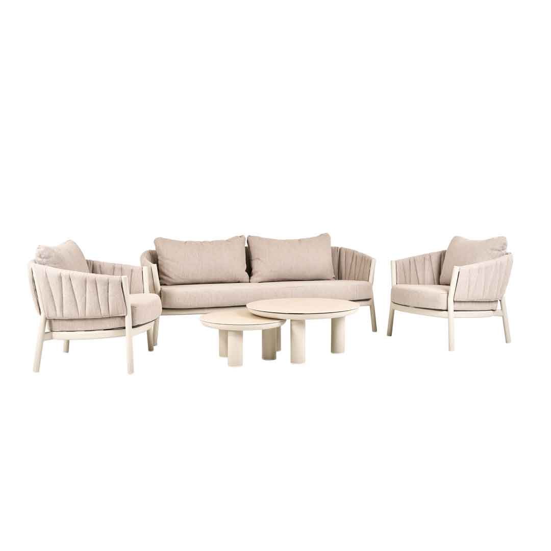 Πολυθρόνα lounge Grid Αλουμινίου