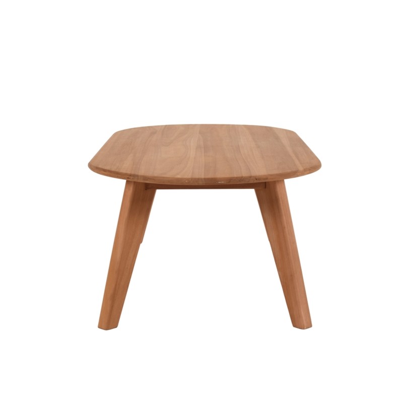 Τραπεζάκι Καθιστικού Henry Oval Ξύλο Teak