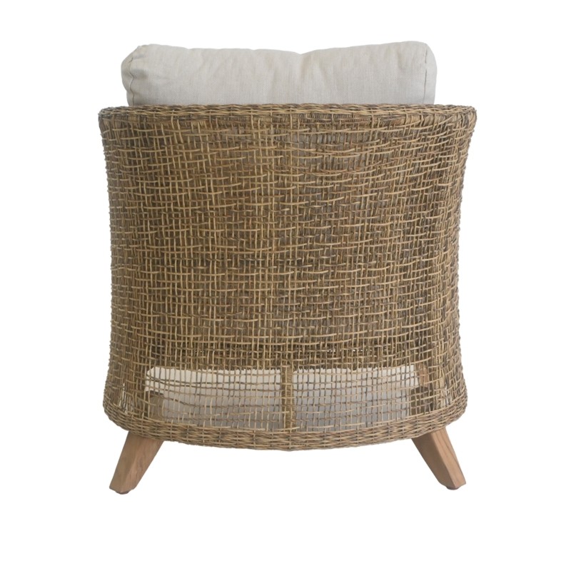 Πολυθρόνα Jasmin Ξύλο Teak / Wicker
