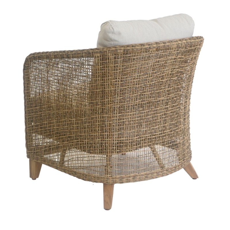 Πολυθρόνα Jasmin Ξύλο Teak / Wicker