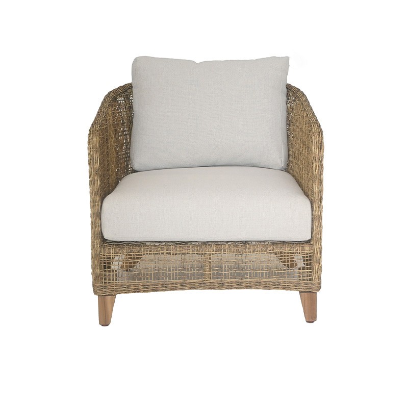 Πολυθρόνα Jasmin Ξύλο Teak / Wicker