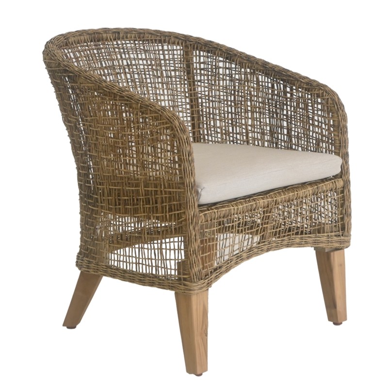 Καρέκλα  Jasmin Ξύλο Teak / Wicker