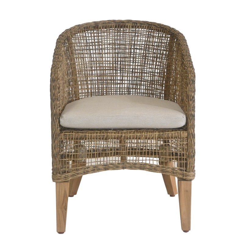 Καρέκλα  Jasmin Ξύλο Teak / Wicker