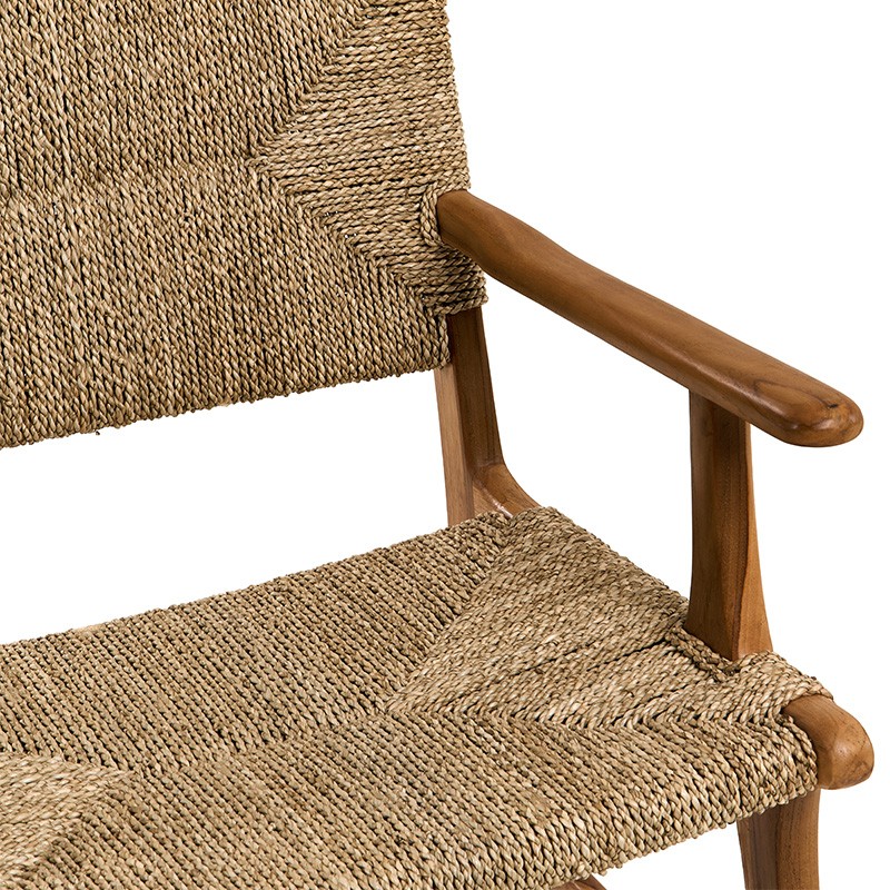 Καρέκλα Πολυθρόνα Palma Ξύλο Teak
