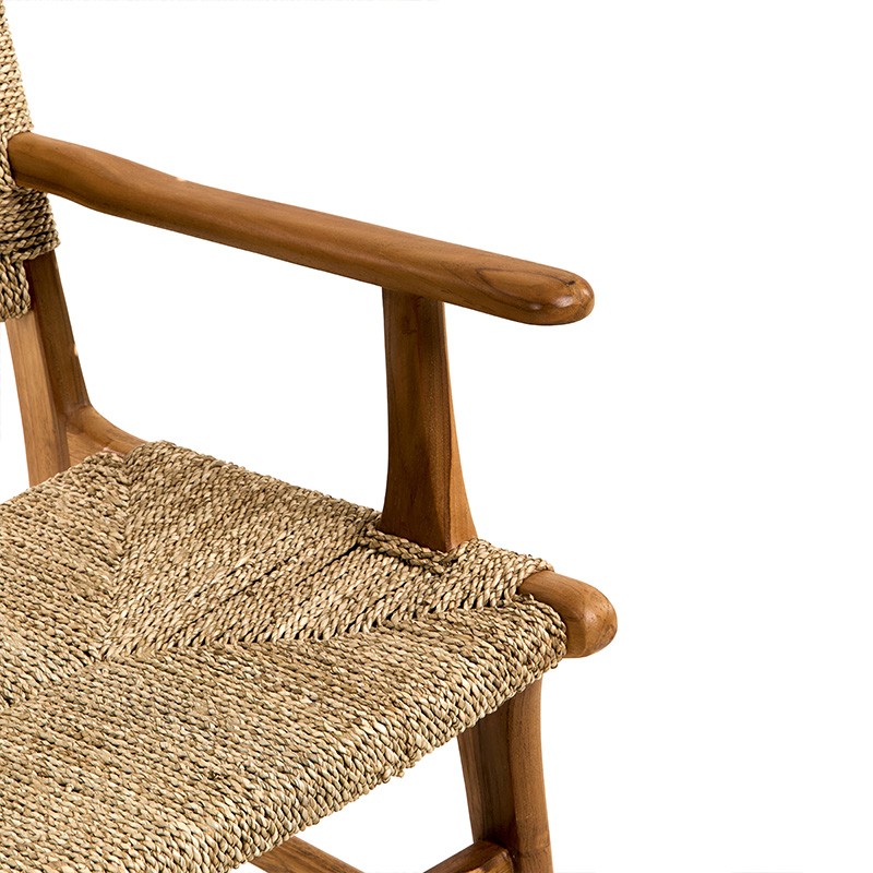 Καρέκλα Πολυθρόνα Palma Ξύλο Teak