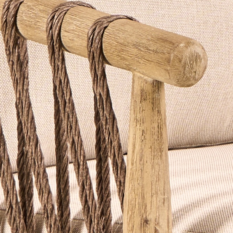Πολυθρόνα lounge Khoi Ξύλο Ακακίας