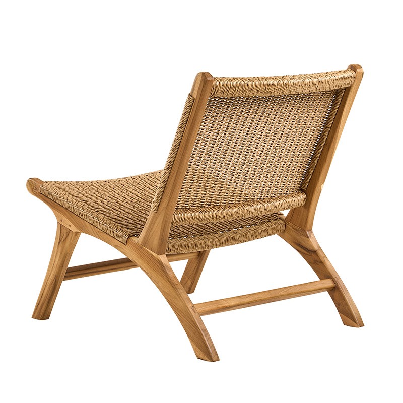 Πολυθρόνα Lounge Latina Ξύλο Teak