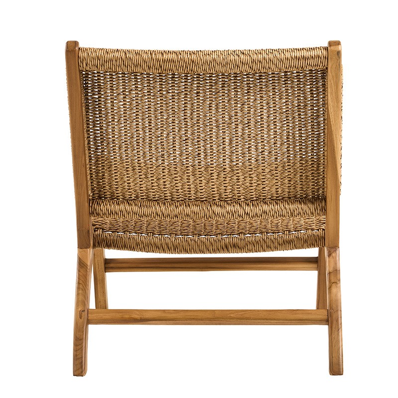 Πολυθρόνα Lounge Latina Ξύλο Teak