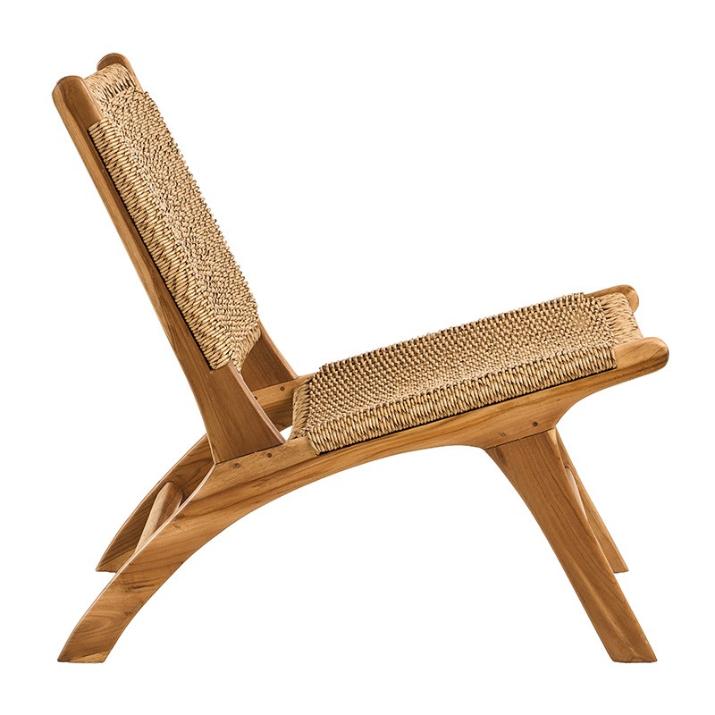 Πολυθρόνα Lounge Latina Ξύλο Teak