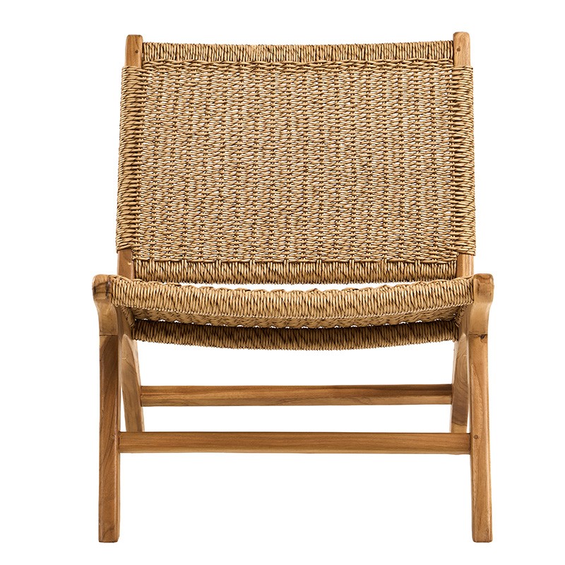Πολυθρόνα Lounge Latina Ξύλο Teak