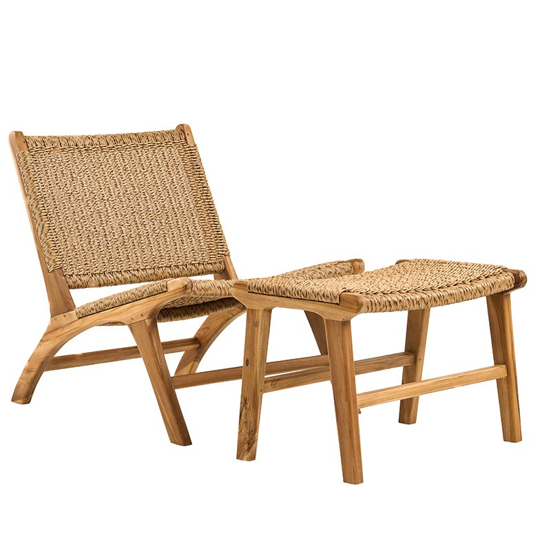 Πολυθρόνα Lounge Latina Ξύλο Teak