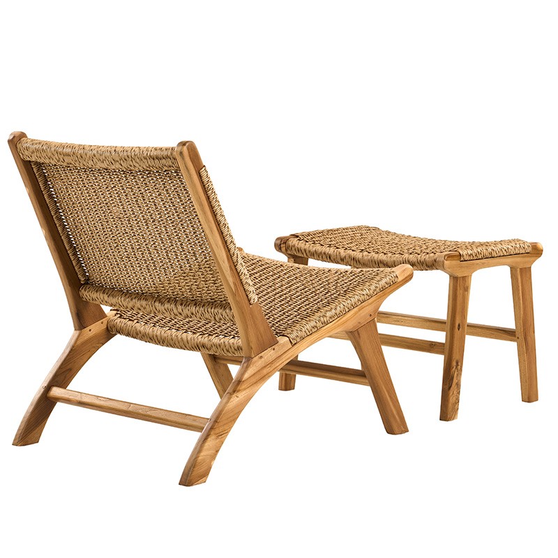 Πολυθρόνα Lounge Latina Ξύλο Teak