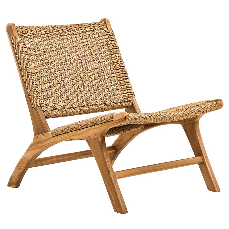 Πολυθρόνα Lounge Latina Ξύλο Teak