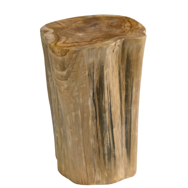 Βοηθητικό Τραπεζάκι Κορμός Stump Ξύλο Teak