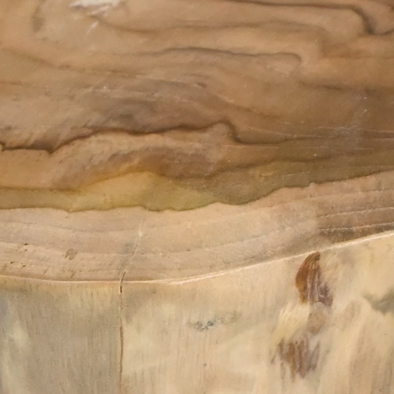 Βοηθητικό Τραπεζάκι Κορμός Stump Ξύλο Teak