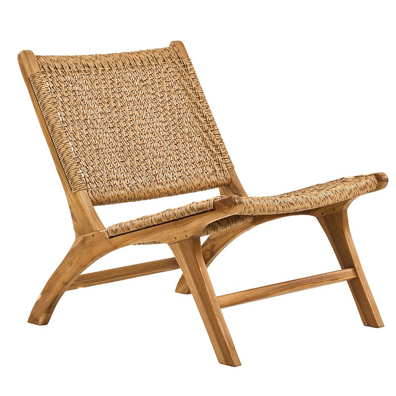 Πολυθρόνα Lounge I Badesi Ξύλο Teak