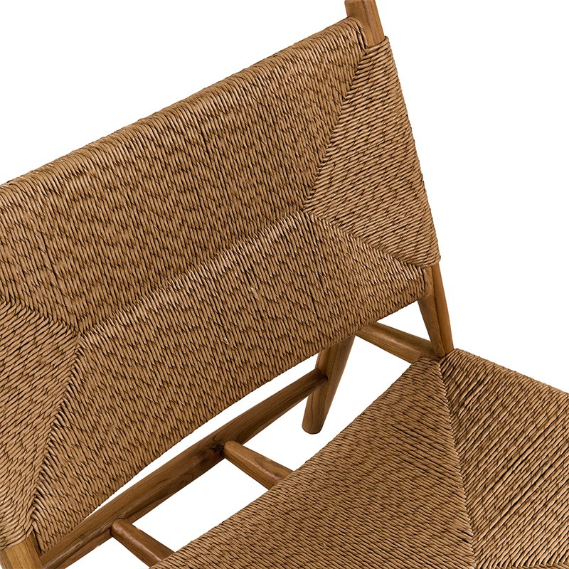 Πολυθρόνα lounge Salamanca Ξύλο Teak