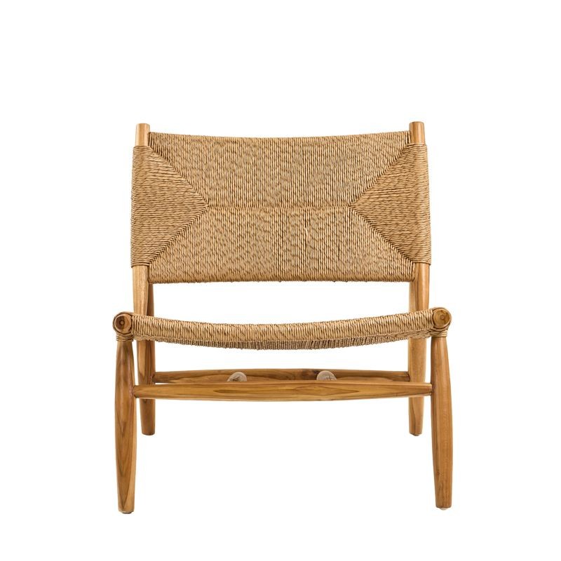 Πολυθρόνα lounge Salamanca Ξύλο Teak